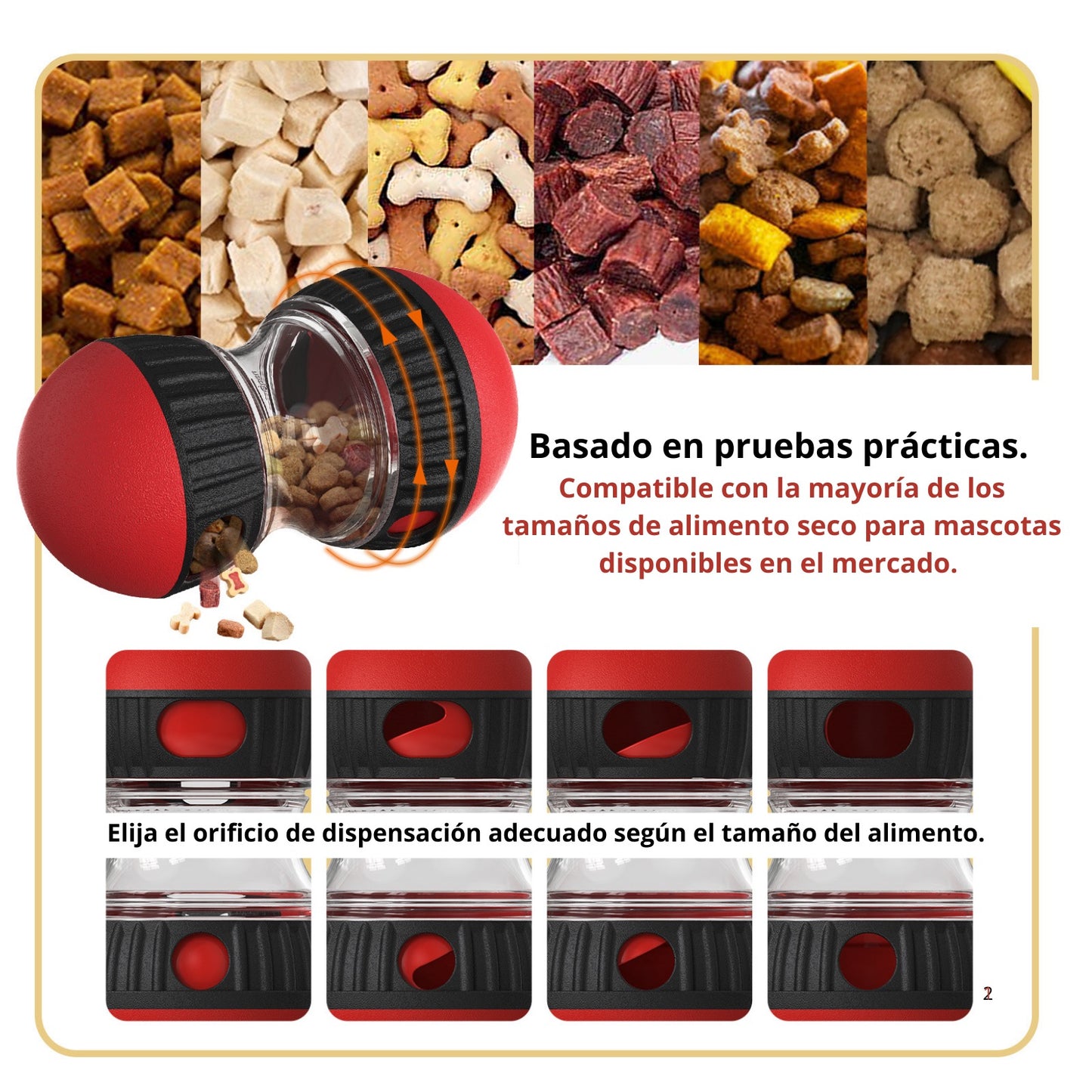 PawJoy™ – Juguete interactivo dispensador de premios para perros