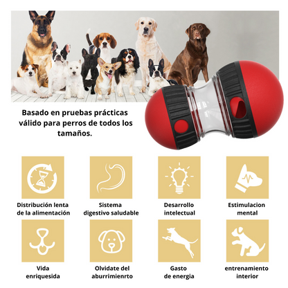 PawJoy™ – Juguete interactivo dispensador de premios para perros