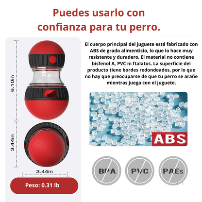 PawJoy™ – Juguete interactivo dispensador de premios para perros