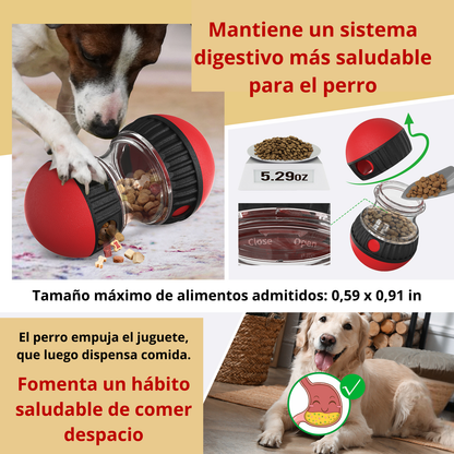 PawJoy™ – Juguete interactivo dispensador de premios para perros